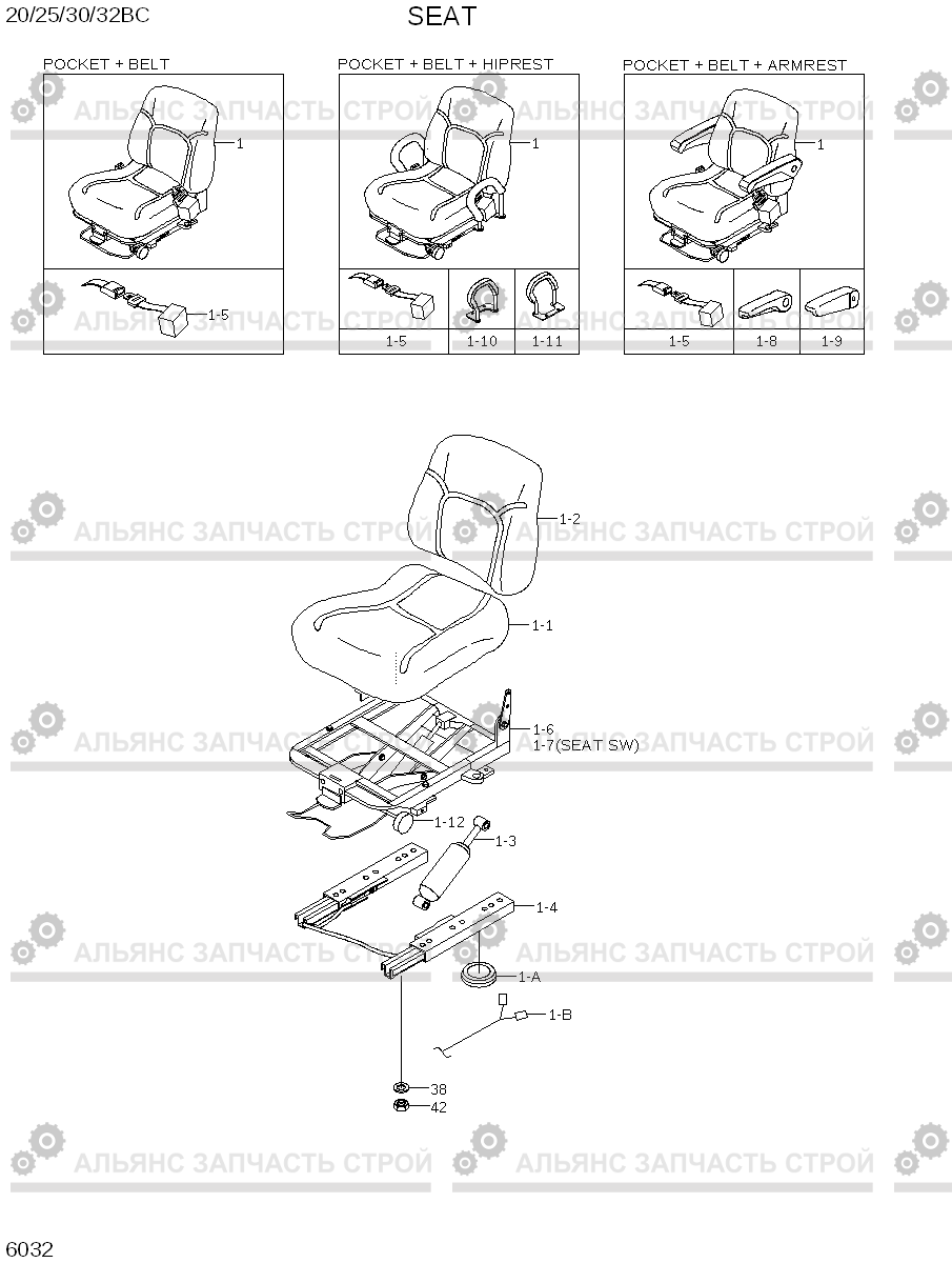 6032 SEAT 20/25/30/32BC-7, Hyundai