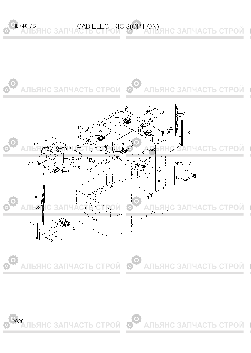 2030 CAB ELECTRIC 3(OPTION) HL740-7S, Hyundai