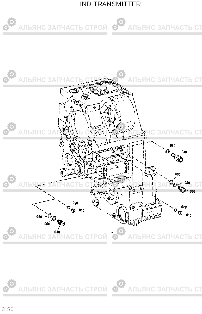 3180 IND TRANSMITTER HL770(#1001-#1170), Hyundai