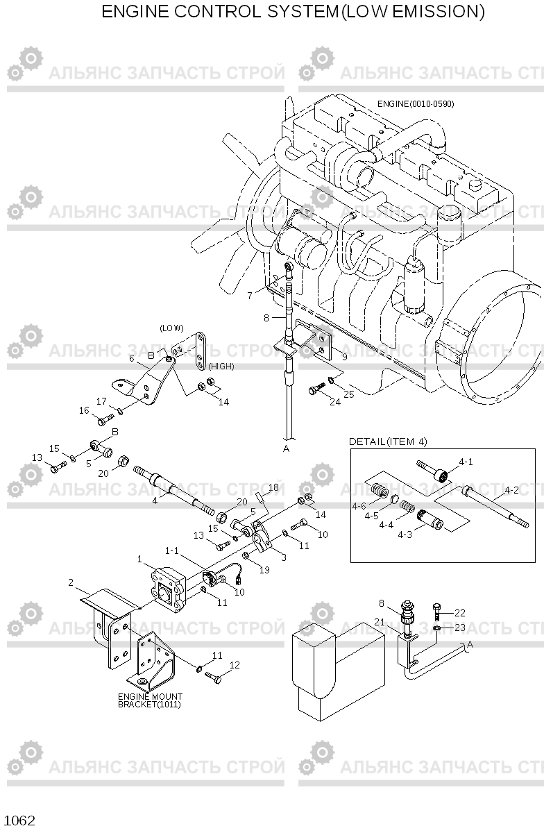 1062 ENGINE CONTROL SYSTEM(LOW EMISSION) R200W/R200W-2, Hyundai