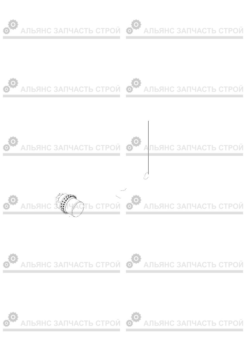 5010 UNDERCARRIAGE MOUNTING R290LC-7, Hyundai