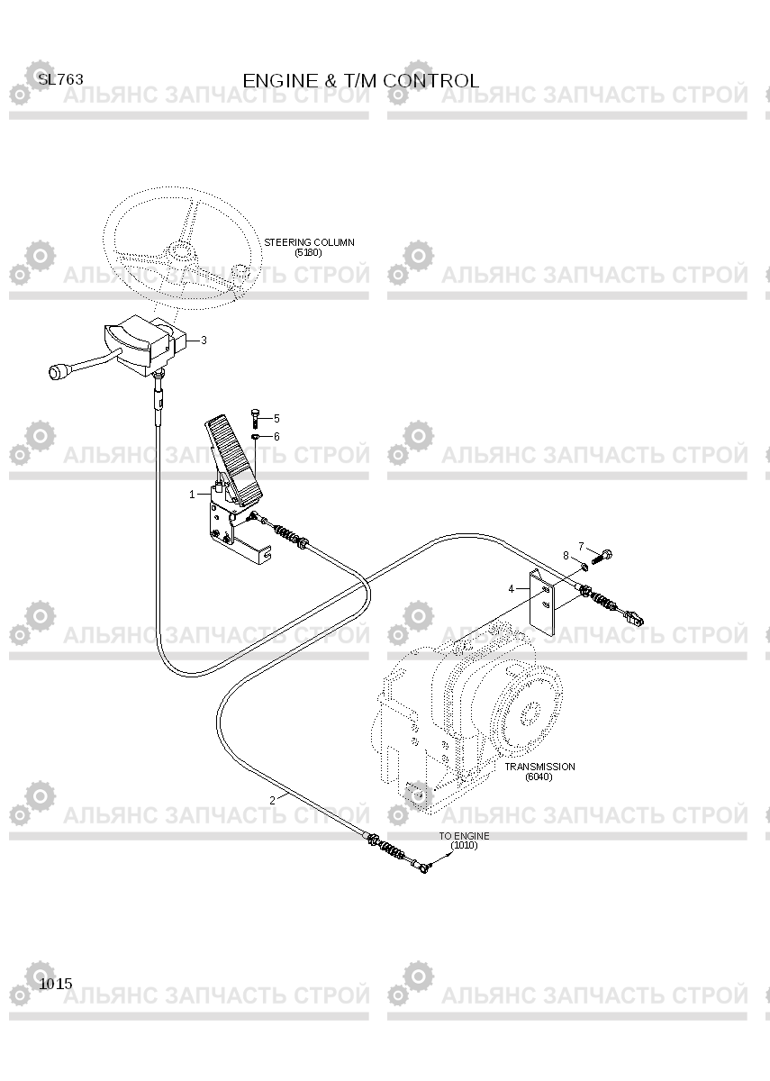 1015 ENGINE & T/M CONTROL SL763(-#0500), Hyundai